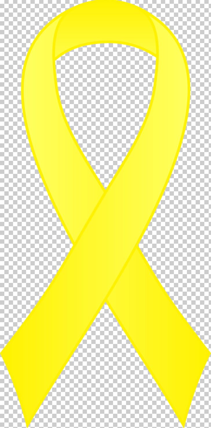 Awareness Ribbon Yellow Ribbon PNG, Clipart, Angle, Awareness, Awareness Ribbon, Cancer, Clip Art Free PNG Download
