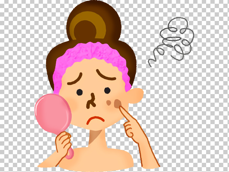 Nose Cheek Cartoon Pink Finger PNG, Clipart, Cartoon, Cheek, Child, Finger, Gesture Free PNG Download