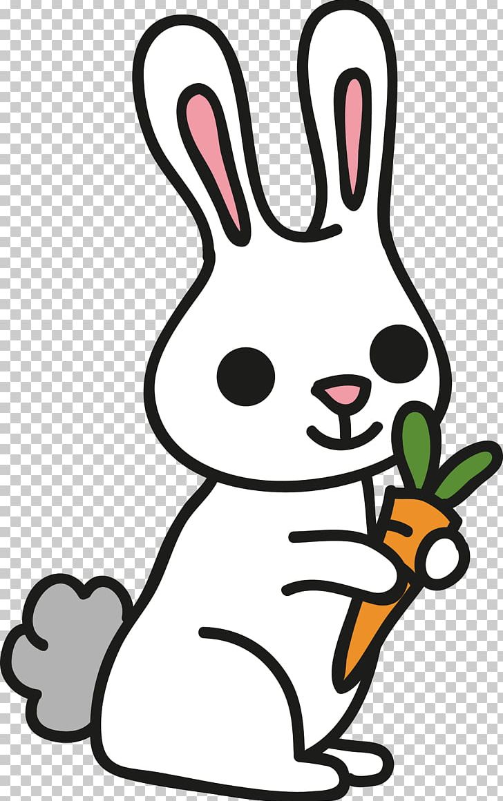 Domestic Rabbit Carrot European Rabbit PNG, Clipart, Animal, Artwork, Black And White, Bunny, Carrots Vector Free PNG Download