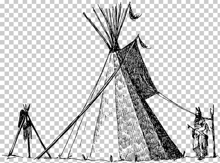 Tipi Native Americans In The United States Tent Plains Indians Drawing PNG, Clipart, Art, Black And White, Blackfoot Confederacy, Cheyenne, Coloring Book Free PNG Download