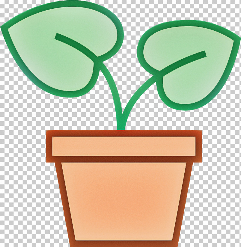 Green Flowerpot Plant Symbol PNG, Clipart, Flowerpot, Green, Plant, Symbol Free PNG Download