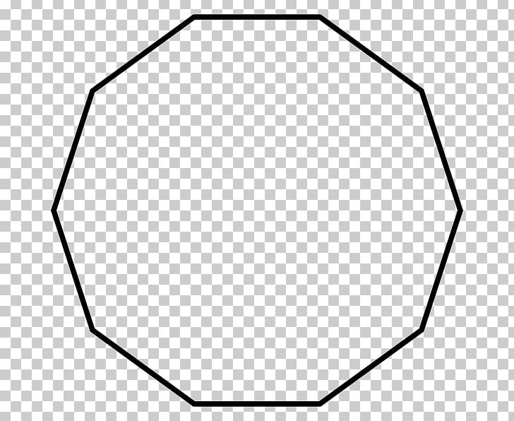 Decagon Regular Polygon Geometry Two-dimensional Space PNG, Clipart, Angle, Area, Art, Black, Black And White Free PNG Download