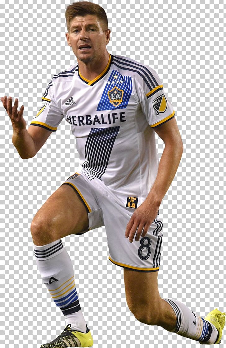 Steven Gerrard LA Galaxy MLS Jersey Football PNG, Clipart, Clothing, Football, Football Player, Internet Forum, Jersey Free PNG Download