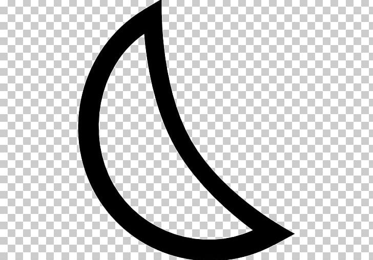Lunar Phase Crescent Moon Shape Circle PNG, Clipart, Area, Black And White, Circle, Computer Icons, Crescent Free PNG Download