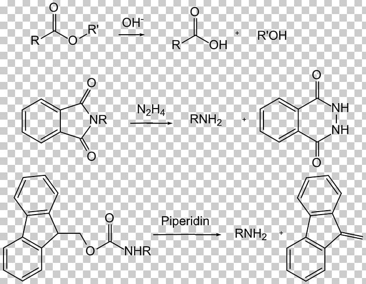 Protecting Group Phthalimide Trimethyl Phosphite Chemistry Molecule PNG, Clipart, Angle, Area, Auto Part, Black And White, Chemical Synthesis Free PNG Download