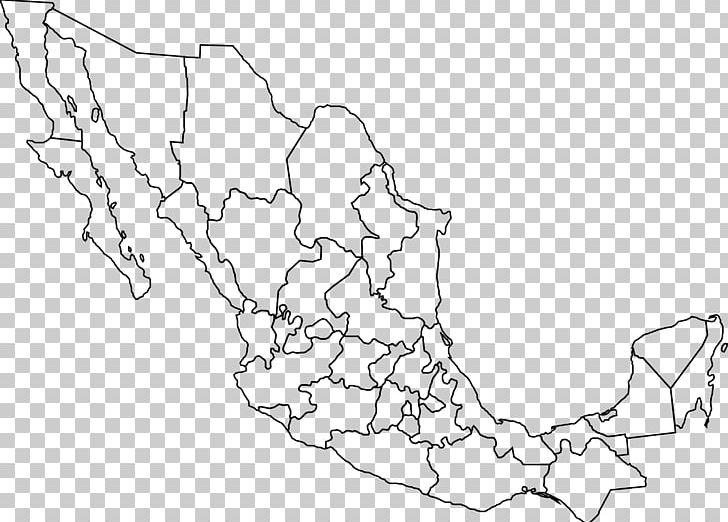 Mexico United States Blank Map Mapa Polityczna PNG, Clipart, Area, Artwork, Bla, Black And White, Blank Map Free PNG Download