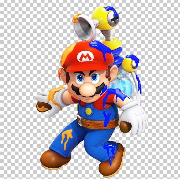 Super Mario Sunshine Splatoon Super Mario Bros. PNG, Clipart, Action Figure, Figurine, Heroes, Mario, Mario Bros Free PNG Download