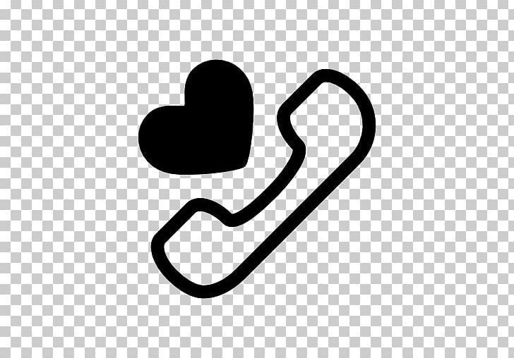 Computer Icons Mobile Phones Telephone PNG, Clipart, Black And White, Computer Icons, Download, Heart, Line Free PNG Download