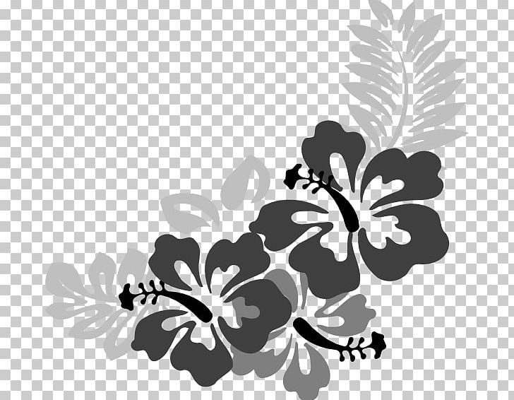 Hawaiian Hibiscus Computer Icons PNG, Clipart, Alyogyne Huegelii, Art, Black, Black And White, Butterfly Free PNG Download