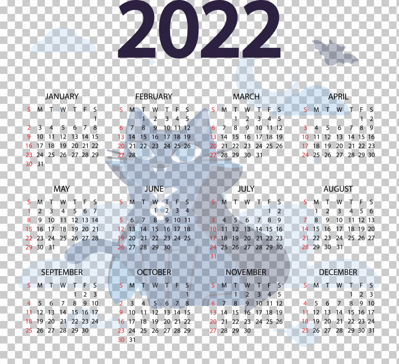 2022 Calendar Year 2022 Calendar Printable Year 2022 Calendar PNG, Clipart, Annual Calendar, Calendar System, Calendar Year, Monday, Month Free PNG Download