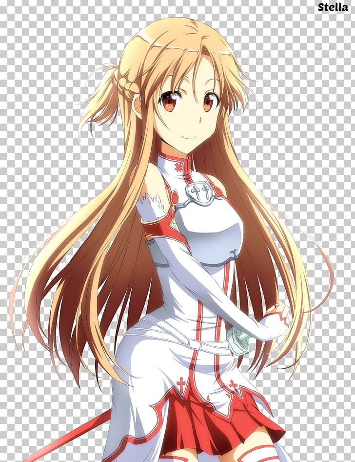 Asuna Kirito Sword Art Online 1: Aincrad Anime PNG, Clipart, A1 Pictures, Artwork, Asuna, Brown Hair, Cartoon Free PNG Download