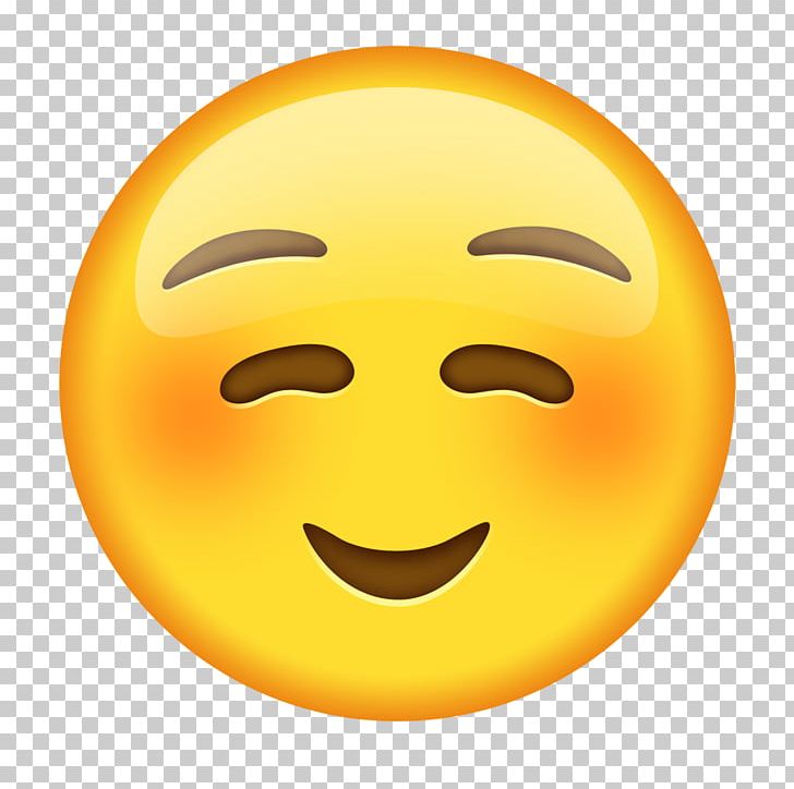 Emoji Emoticon Blushing Smiley Text Messaging PNG, Clipart, Blushing