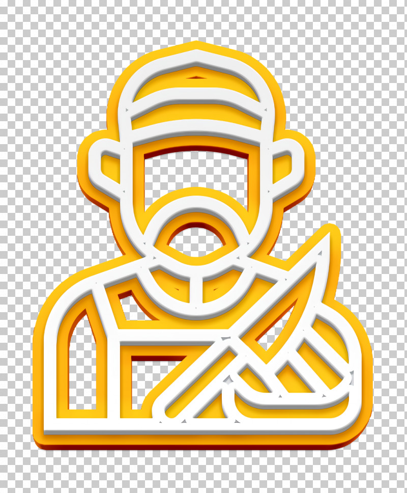 Butcher Icon Jobs And Occupations Icon PNG, Clipart, Butcher Icon, Jobs And Occupations Icon, Logo, Symbol, Yellow Free PNG Download