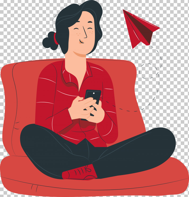 Girl Playing Mobile Phone PNG, Clipart, Behavior, Cartoon, Girl Playing Mobile Phone, Instagram, Iran Free PNG Download