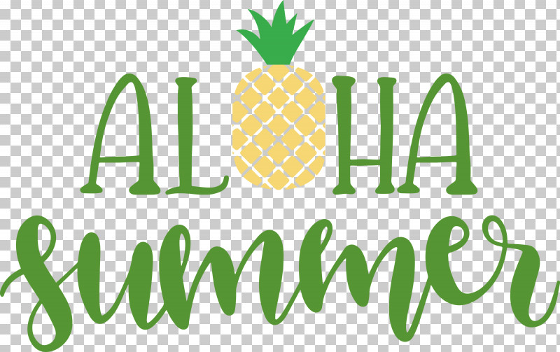 Aloha Summer Summer PNG, Clipart, Aloha Summer, Commodity, Fruit, Green, Logo Free PNG Download