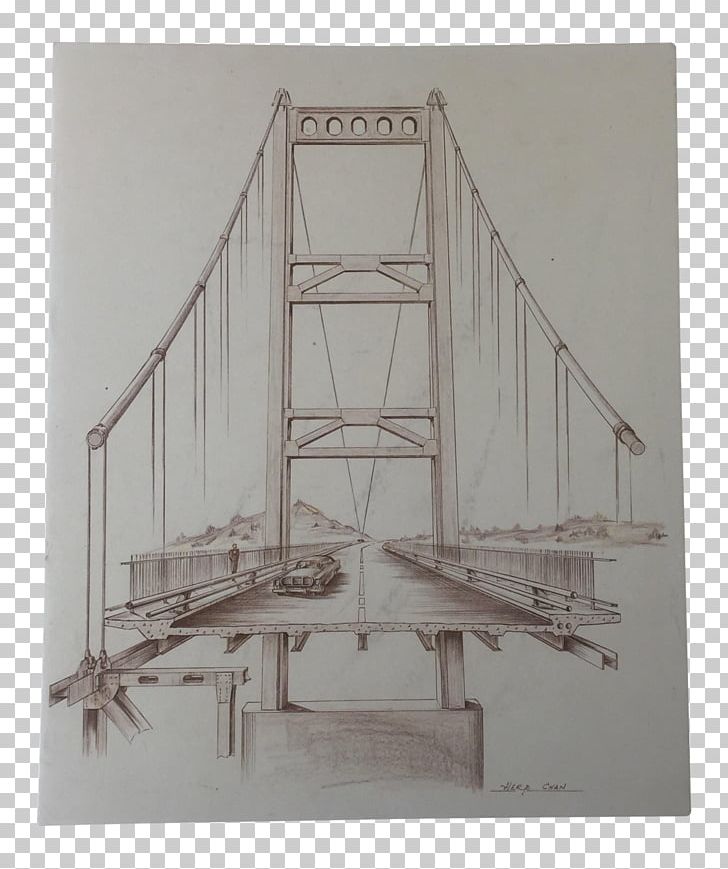 Golden Gate Bridge San Francisco Bay Drawing Architecture PNG, Clipart, Angle, Architecture, Art, Artwork, Bridge Free PNG Download