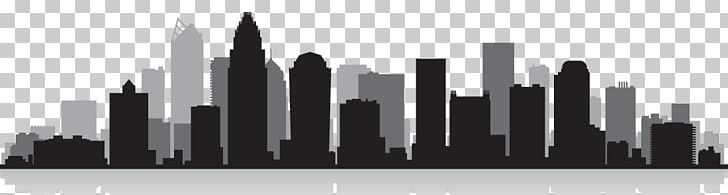Charlotte Skyline Graphics Illustration PNG, Clipart, Black And White, Building, Charlotte, City, Cityscape Free PNG Download
