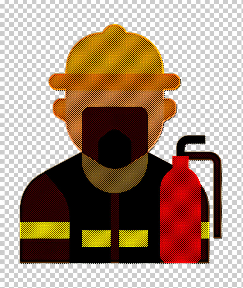 Fireman Icon Jobs And Occupations Icon PNG, Clipart, Cap, Construction Worker, Fireman Icon, Hard Hat, Hat Free PNG Download