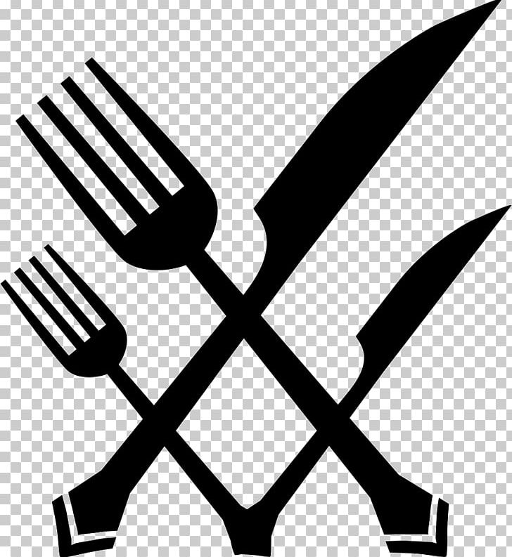 Computer Icons Cutlery Fork Kitchen PNG, Clipart, Black And White, Computer Icons, Cutlery, Download, Food Free PNG Download