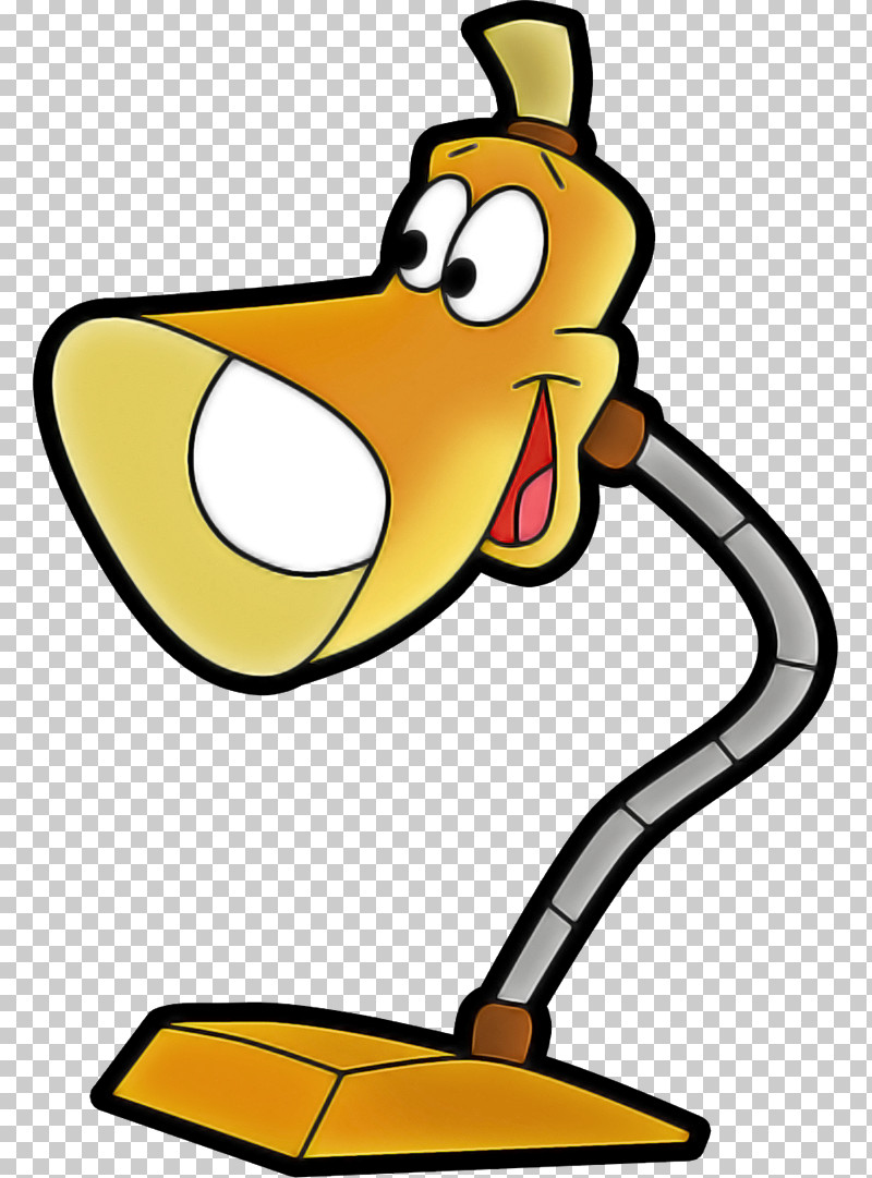 Cartoon Yellow Meter Line Beak PNG, Clipart, Beak, Cartoon, Geometry, Line, Mathematics Free PNG Download