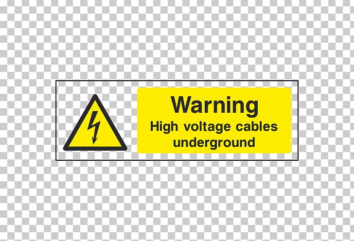 Traffic Sign Warning Sign Brand Line PNG, Clipart, Angle, Area, Brand, Cable, High Voltage Free PNG Download