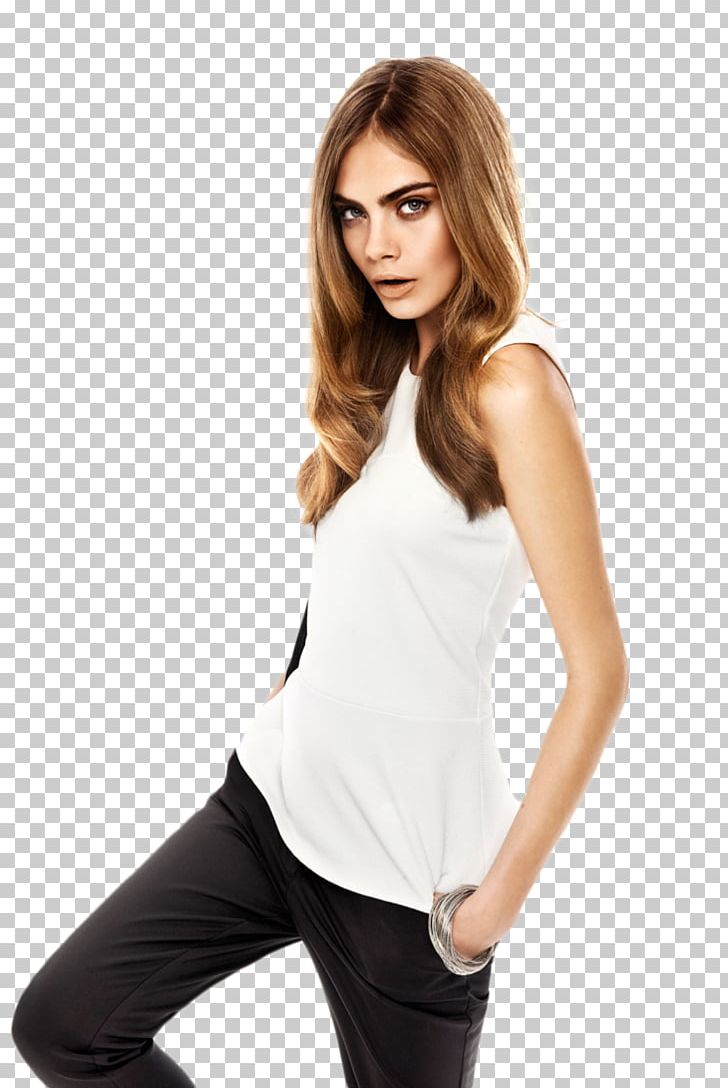 Cara Delevingne Model Fashion Vogue Desktop PNG, Clipart, Abdomen, Beauty, Brown Hair, Burberry, Cara Delevingne Free PNG Download