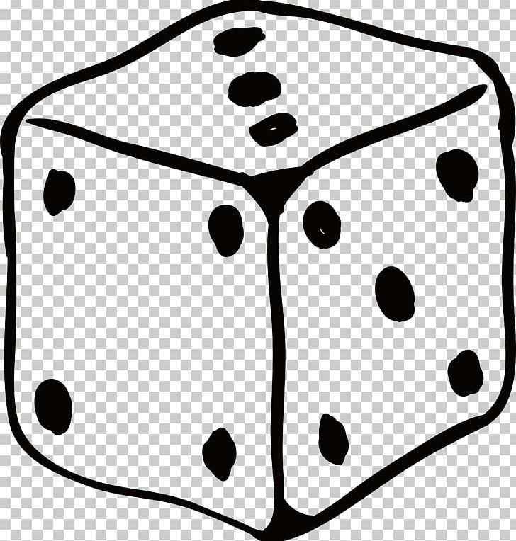 Dice Black And White PNG, Clipart, Black, Dice, Dice Vector, Download, Drawing Free PNG Download