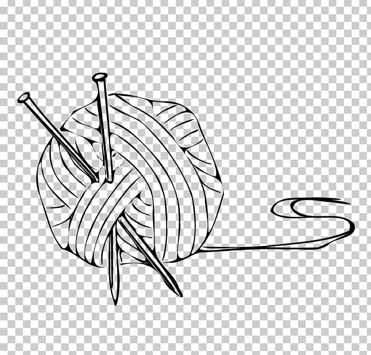 Yarn Wool Black And White PNG, Clipart, Area, Artwork, Ball, Ball Clipart, Black Free PNG Download