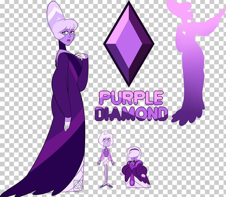 Purple Blue Diamond Steven Universe: Art & Origins Gemstone PNG, Clipart, Art, Blue Diamond, Cartoon, Deviantart, Diamond Free PNG Download