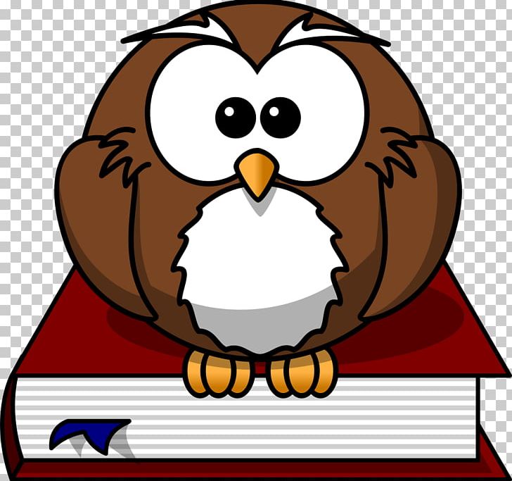 Owl Book Cartoon PNG, Clipart, Animals, Artwork, Assignment, Beak, Binder Free PNG Download