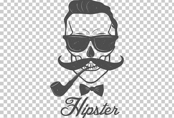 Tobacco Pipe Hipster Beard PNG, Clipart, Black, Black And White, Brand, Eyewear, Fashion Free PNG Download