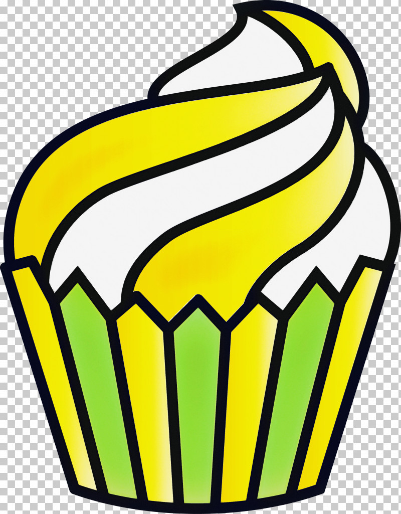 Yellow PNG, Clipart, Cartoon Cupcake, Cute Cupcake, Yellow Free PNG Download