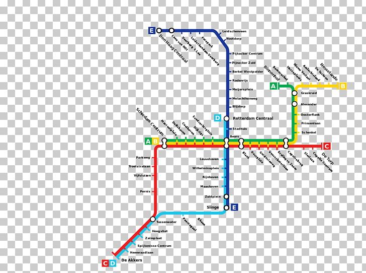 Randstad Rotterdam Centraal Station Schiedam Rapid Transit PNG, Clipart, Angle, Area, Commuter, Diagram, Erasmus Line Free PNG Download