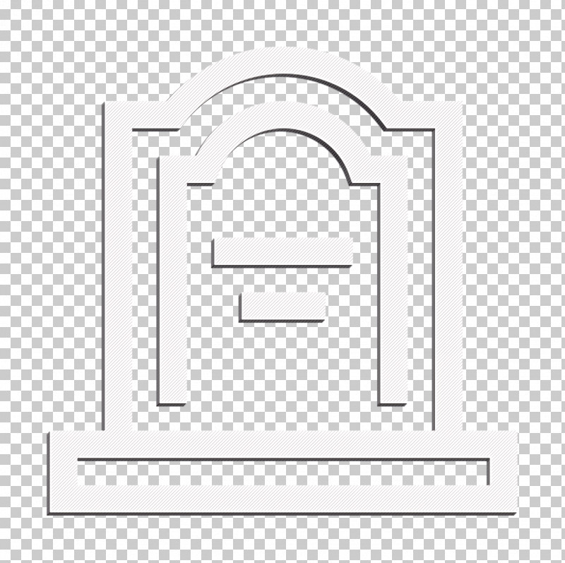 Grave Icon Halloween Icon PNG, Clipart, Black, Geometry, Grave Icon, Halloween Icon, Line Free PNG Download