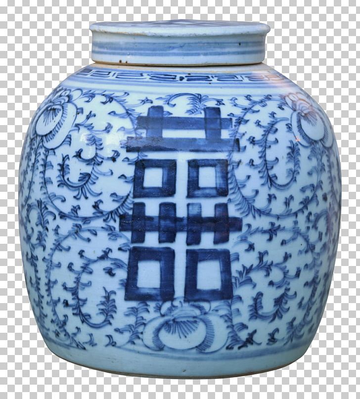 Blue And White Pottery Ceramic Cobalt Blue Glass PNG, Clipart, Blue, Blue And White Porcelain, Blue And White Pottery, Ceramic, Chinese Double Happiness Free PNG Download