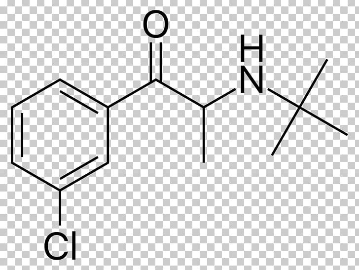 Bupropion Tricyclic Antidepressant Amfepramone Cathinone PNG, Clipart, Aminoketone, Angle, Antidepressant, Area, Black And White Free PNG Download
