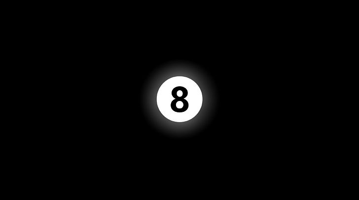 Eight-ball Billiard Ball Logo Black And White PNG, Clipart, 8 Ball, Billiard Ball, Billiard Balls, Black, Black And White Free PNG Download