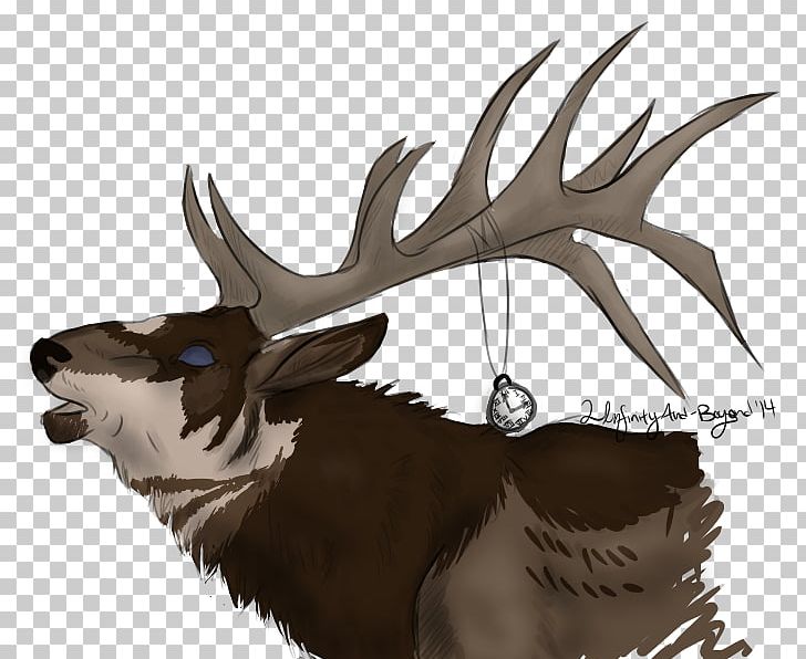 Reindeer Elk Fauna Wildlife PNG, Clipart, Antler, Cartoon, Deer, Elk, Fauna Free PNG Download