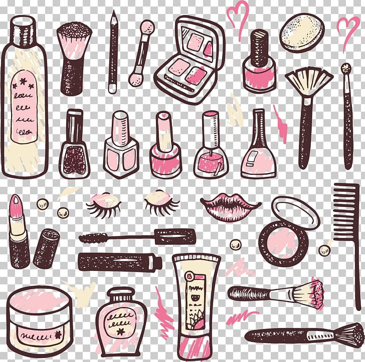 Cosmetics Drawing Watercolor Painting PNG, Clipart, Adobe Creative Cloud, Cartoon, Cosmetic, Cosmetics, Doodle Free PNG Download