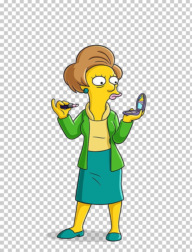 Edna Krabappel Bart Simpson Marge Simpson Homer Simpson Nelson Muntz PNG, Clipart, Art, Artwork, Beak, Carl Carlson, Cartoon Free PNG Download