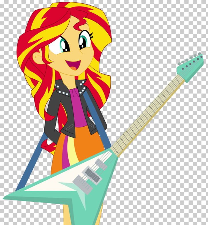 Sunset Shimmer Guitar My Little Pony: Equestria Girls Twilight Sparkle Pinkie Pie PNG, Clipart, Art, Deviantart, Equestria, Fictional Character, My Little Pony Equestria Girls Free PNG Download