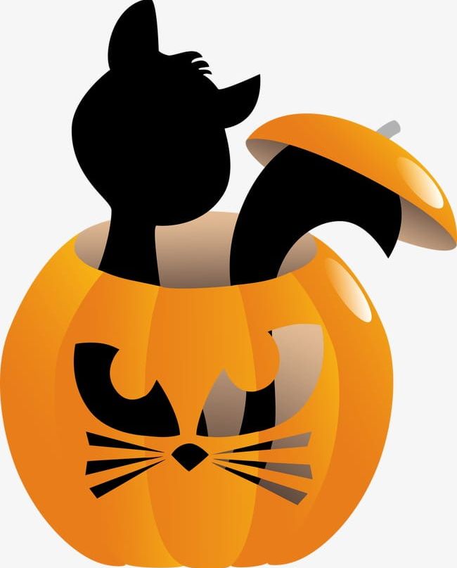 Pumpkin PNG, Clipart, Animals, Black, Black Cat, Cartoon, Cartoon Animals Free PNG Download