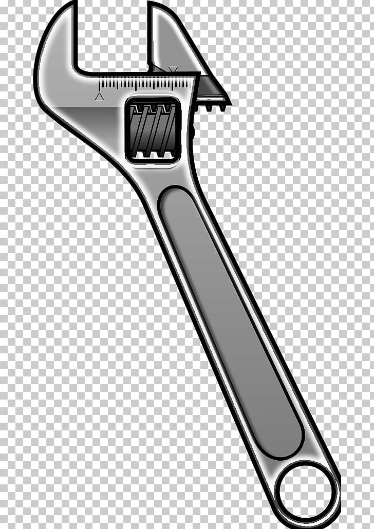 Spanners Tool Pipe Wrench PNG, Clipart, Adjustable Spanner, Art, Black And White, Clip, Download Free PNG Download