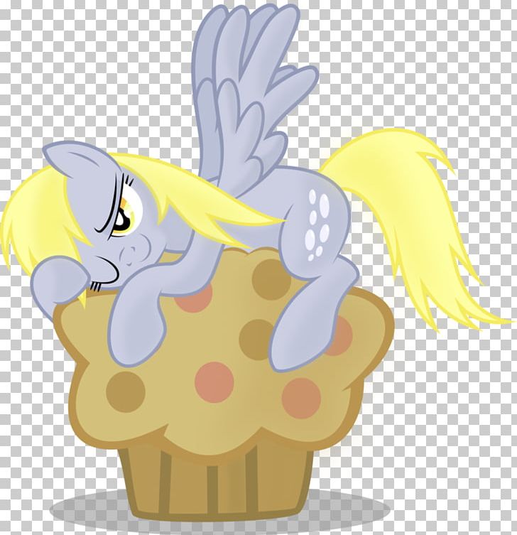 Derpy Hooves Muffin Pony Cupcake Fluttershy PNG, Clipart, Art, Beak, Bird, Carnivoran, Cartoon Free PNG Download