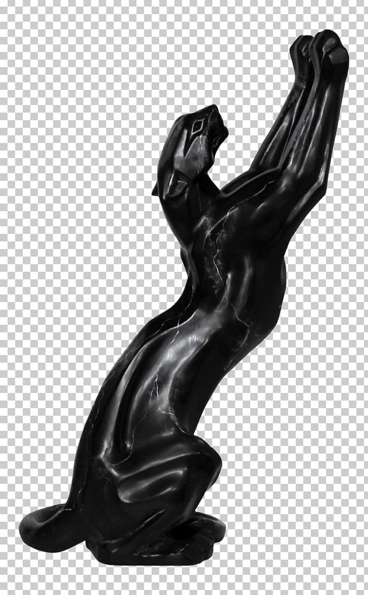 Statue Black Panther Sculpture Art Deco PNG, Clipart, Art, Art Deco, Black And White, Black Panther, Bronze Free PNG Download