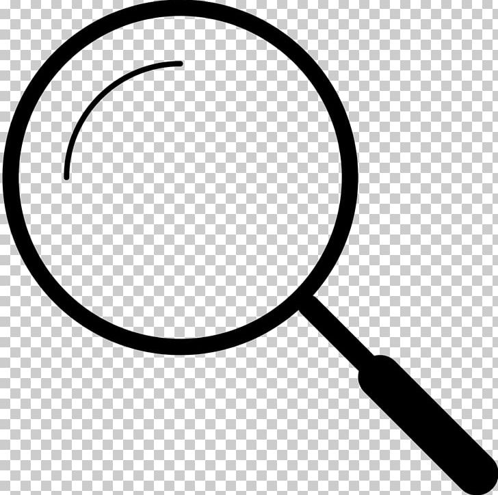 Magnifying Glass Computer Icons PNG, Clipart, Area, Black And White, Circle, Computer Icons, Glass Free PNG Download