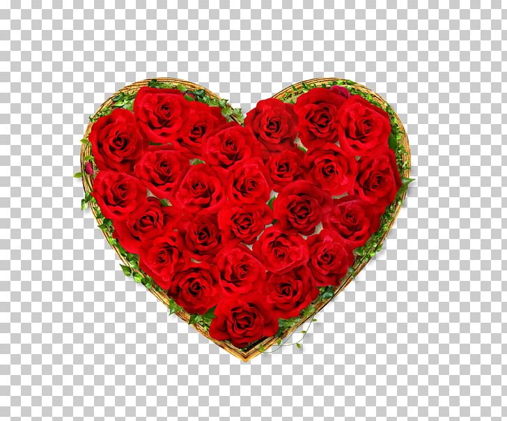 Garden Roses Heart Valentines Day Red PNG, Clipart, Cut Flowers, Dia ...