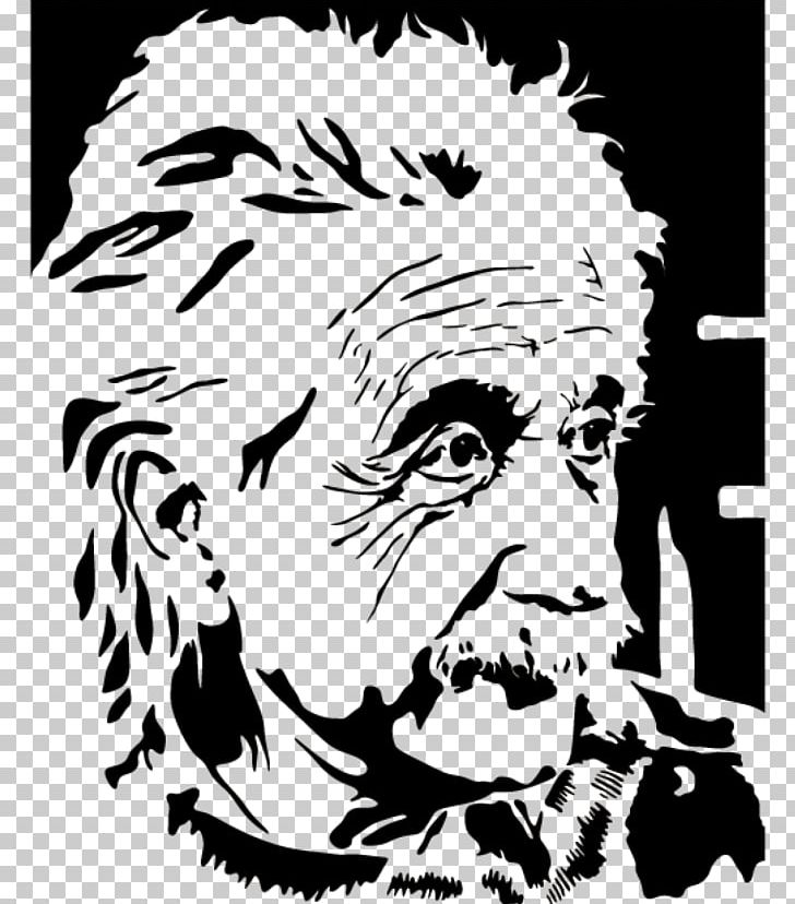 Paper Wall Decal Sticker PNG, Clipart, Albert Einstein, Art, Artwork, Black, Black And White Free PNG Download