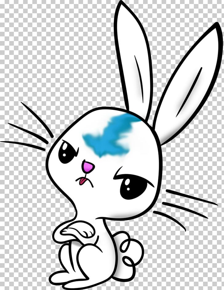 Domestic Rabbit Hare Easter Bunny PNG, Clipart, Art, Artwork, Black And White, Cartoon, Domestic Rabbit Free PNG Download