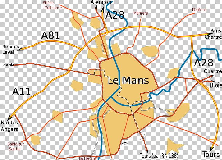 Rocade Du Mans Topographic Map Périphérie Routière De Grenoble Alençon PNG, Clipart, Alencon, Angle, Area, Bypass, Diagram Free PNG Download